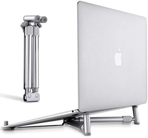 Prijenosni postolje za prijenosno računalo Jubor, podesivo postolje za prijenosno računalo za MacBook Pro, aluminijski stol