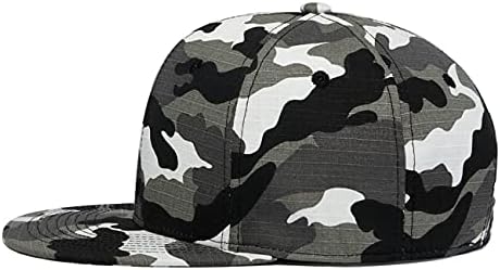 Quanhaigou Classic Snapback Hat Hip Hop Flat Bill Visor Cap - Unisexov podesivi bejzbol šeširi za odrasle