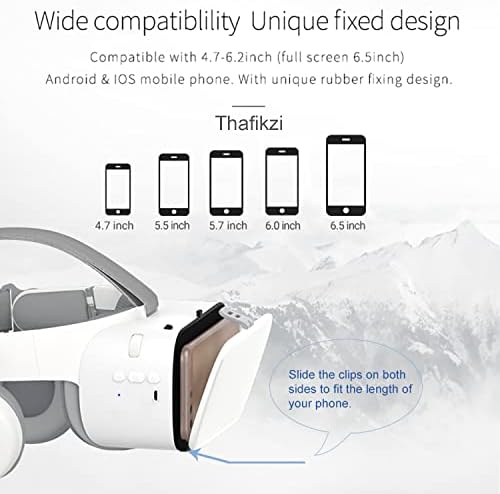 Slušalice za virtualnu stvarnost kompatibilne s Buck i Buck telefonima-univerzalne Naočale za virtualnu stvarnost na daljinsko