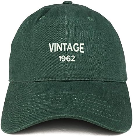 Mala modna trgovina, Vintage 1962, vezena za 61. rođendan podesiva pamučna kapa