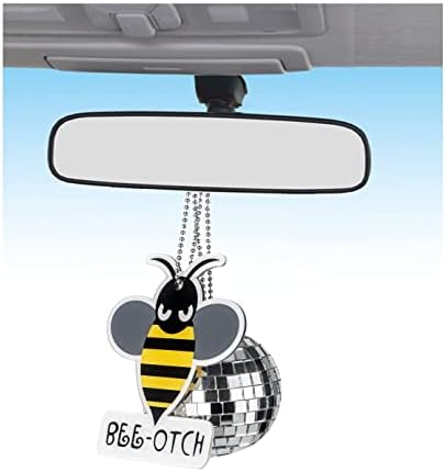 Modni bumblebee car privjesak ukras ukras viseći poklon pogled retro ogledalo pribor za automatsku unutrašnjost