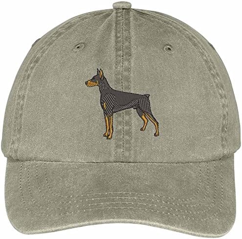 Trgovačka trgovina odjeće doberman vezena psa tema niskoffilata tata šešir pamučna kapica