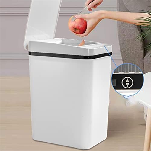 Pametna indukcijska automatska preklopna kanta za smeće za kućanstvo toalet uskog razmaka stezni prsten za sortiranje smeća