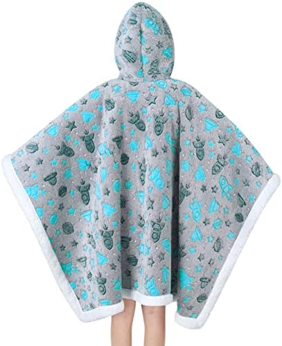 Nosivi pokrivač kapuljača za djecu Preveliku Sherpa Deck Hoodie Twie majica s džepom za dječake djevojčice tinejdžeri