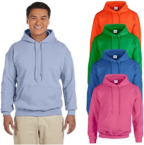 Gildan za odrasle na kapuljačama pullover fleece unisex dukserica, 1i2i4i6 multipack hoodie- napravite svoj vlastiti set