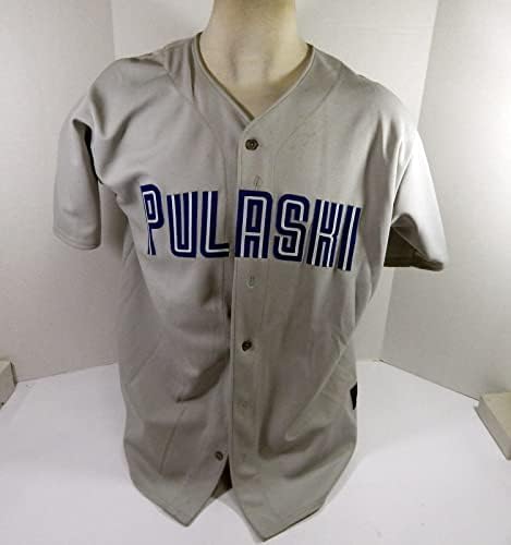 Pulaski Blue Jays 25 Igra je koristila sivi Jersey 50 DP44037 - Igra korištena MLB dresova