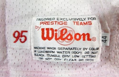 1995. San Francisco 49ers Marquez Pope 23 Igra izdana White Jersey 44 DP26897 - Nepotpisana NFL igra korištena dresova