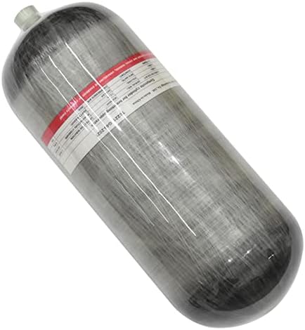 Kompozitni visokotlačni cilindar od 9500 inča, cilindar od ugljičnih vlakana od 12 L, cilindar za paintball zrak od 18 *