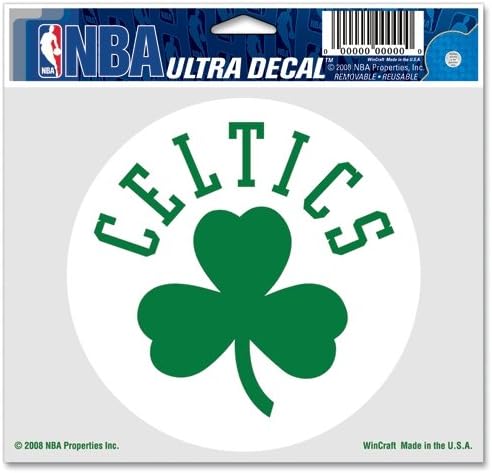 Wincraft NBA Boston Celtics 55626081 naljepnica s više uporabe, 5 x 6