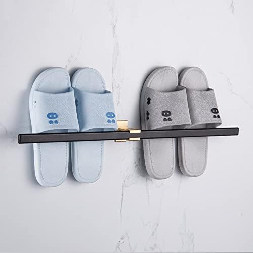 Liuyunqi aluminij s jednim ručnikom za skladištenje besplatni ručnički vješalica za kupaonicu papuč