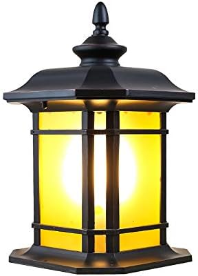 XJJZS Europski stil Vanjski LED svjetla zidna svjetiljka Vrtna dvorište glava svjetiljka vila svjetiljka Vanjska vodootporna