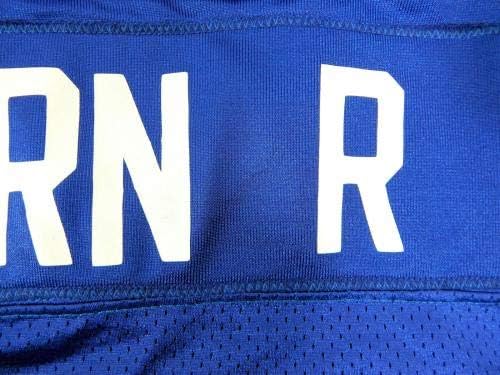1998. Buffalo Bills Paul Turner 19 Igra izdana Blue Jersey - Nepotpisana NFL igra korištena dresova