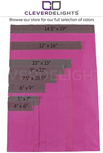 Polietilenske vrećice u ljubičastoj boji-4 6 - 100 pakiranja-vrhunske samoljepljive vrećice za transport