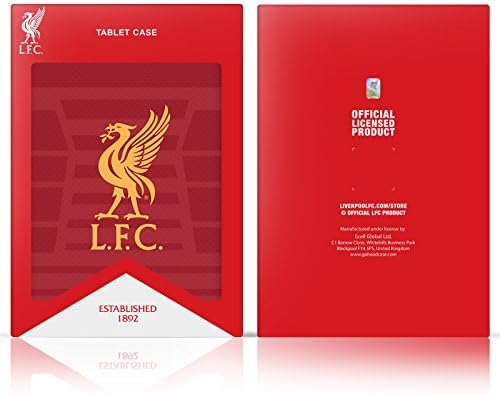Dizajn glavnih slučajeva službeno licenciran Liverpool Football Club Vintage ploča Anfield jetrena ptica ynwa kožna knjiga
