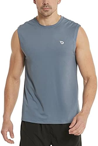 Baleaf muški tenk vrhovi majice bez rukava za vježbanje vježbanja trčanje atletski brz suha tehnologija