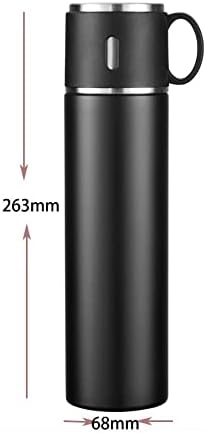 Zhuhw izoliran od nehrđajućeg čelika Zadržite hladne termos čašice za vakuumske tikvice s dvostrukim zidom