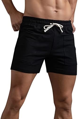 7-inčne kratke hlače muške ljetne jednobojne s velikim džepovima hlače džep na vezici labave Ležerne sportske košarkaške