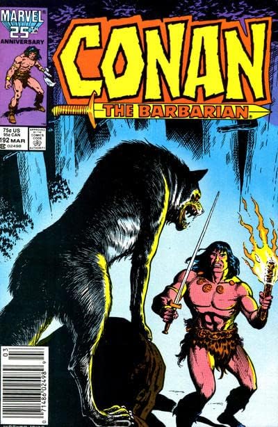 Conan Barbarian 192; stripovi iz Sjedinjenih Država