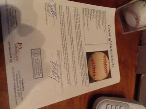 Joe DiMaggio New York Yankees potpisao je Al Baseball Ball JSA Pismo - Autografirani bejzbols