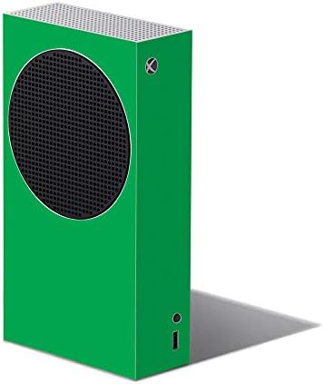 MogrySkins koža kompatibilna s Xbox Series S - Solid Green | Zaštitni, izdržljivi i jedinstveni poklopac omota vinilne naljepnice