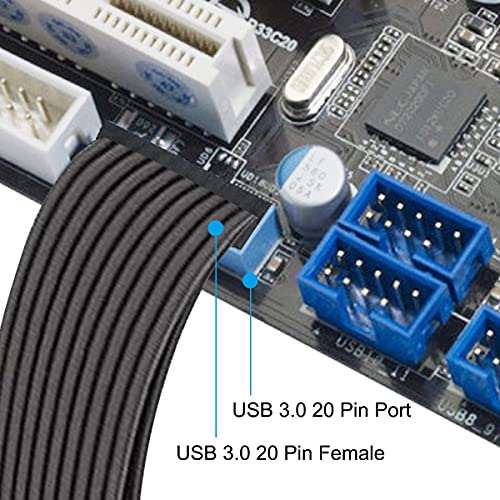 19-pinski 20-pinski produžni kabel-Adapter, matična ploča 93. 0 produžni kabel za matičnu ploču 15 cm 5,9 inča