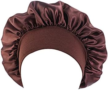 Manhong Hair Hat CAP traka Čvrsta satenska kemoterapija za spavanje kosa široko-palica kapica Ženski bejzbol alat šeširi