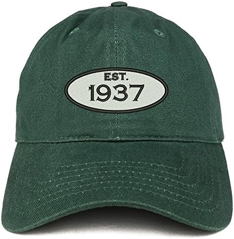 Modna trgovina osnovana 1937. godine, vezena pamučna kapa s mekom krunom kao poklon za 86. rođendan