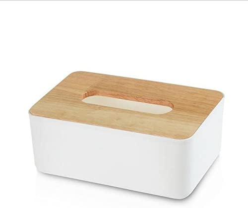 ; Volumetrijska Drvena kutija za maramice, navlaka za jednokratne papirnate maramice za lice, drveni pravokutni držač za
