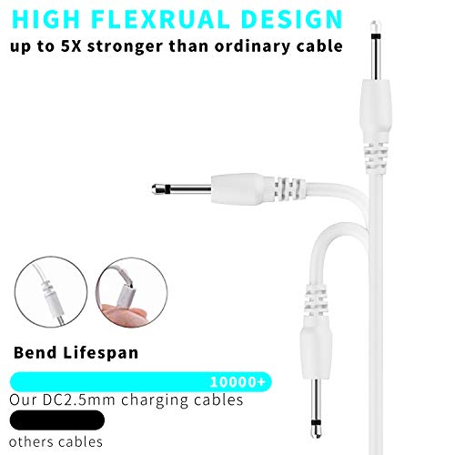 Kabel za brzo punjenje istosmjernom strujom za masažere štapića, nadograđeni izdržljivi originalni zamjenski kabel za punjenje