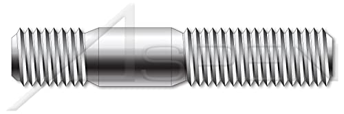 M5-0,8 x 40 mm, DIN 938, metrike, klipovi, dvostruki, vijak, promjer 1,0 x, a4 nehrđajući čelik