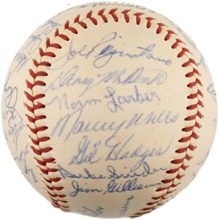 1959. Los Angeles Dodgers World Series Champs tim potpisao bejzbol Koufax JSA - Autografirani bejzbol