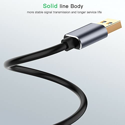 Produžni kabel od 3,3 ft, produžni kabel od 3,0 Ft kompatibilan je s kamerom, fotoaparatom, telefonom, čvorištem, mišem,