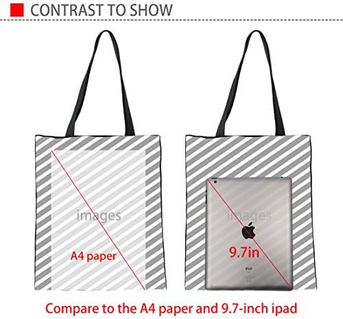 Toaddmos Prilagođeno personalizirano platno Tote ekološko super jake ponovne korisne torbe za muškarce žene