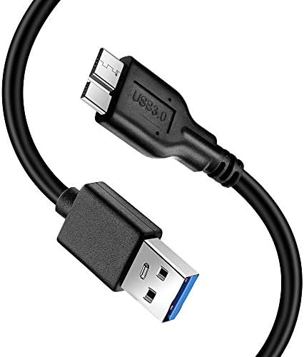 Kabel Reallycare Micro B, sync kabel USB 3.0 A s utorom za Micro USB 3.0 kabel za prijenos podataka za Toshiba, Seagate,
