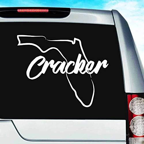 Florida Cracker vinil naljepnica naljepnica naljepnica za odbojnik za kamion za kamion prozor laptop zidni hladnjak | Die-Cut/Nema