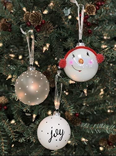 Nature's Nectar Snowman Bulb Ball-ukras ukrasa za božićno drvce Ornament Tradicionalna zabava Ukrasne viseće baublete Joy