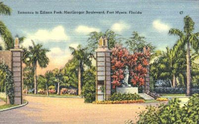 Fort Myers, razglednica na Floridi