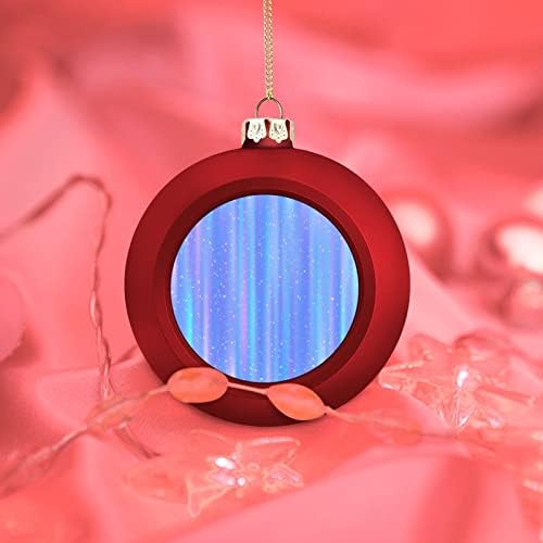 Šarene točkice prašine lijepe božićne ukrase kuglice božićno drvce Viseće ukrase tople viseće kuglice za Xmas 2pcs