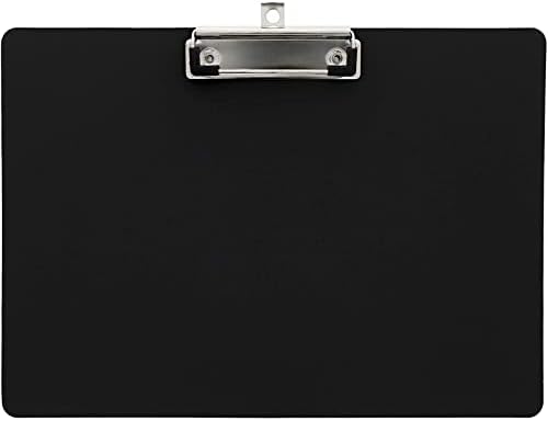 4-paketne horizontalne clipboards s niskoprofilnom stezaljkom 12. 4 98. 9 crne plastične bočne clipboards u krilu, Pejzažna
