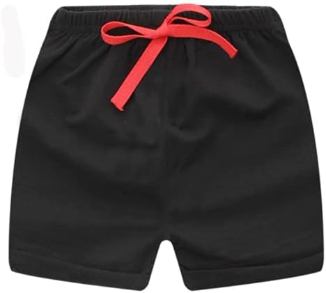 Jagrove Toddler Boys Girls kratke hlače 3 pakiranja Little Kids Cotton Sport Jogger Shorts Shorts ljetne solidne boje aktivne