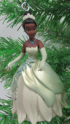 Disney princeza božićni ukras Set s Meridom, Jasmine, Snjeguljice, Aurora, Tiana, Ariel, Pepeljuga - Okružni ukrasi 3.5 do
