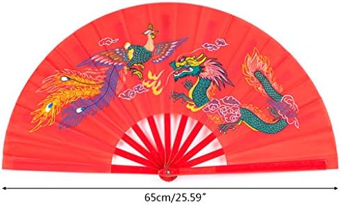Hibye kineski kung fu fan tai chi borilačke umjetnosti zmaj phoenix plastični ručni sklopivi obožavatelji umjetnički ples